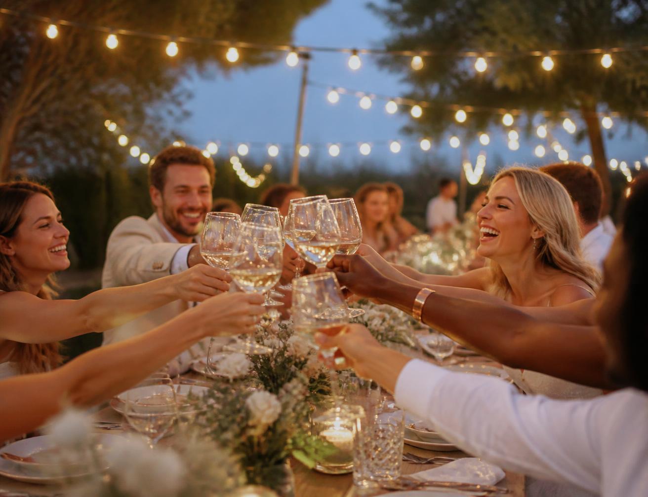 Special event photography at an evening celebration near Lake Norman